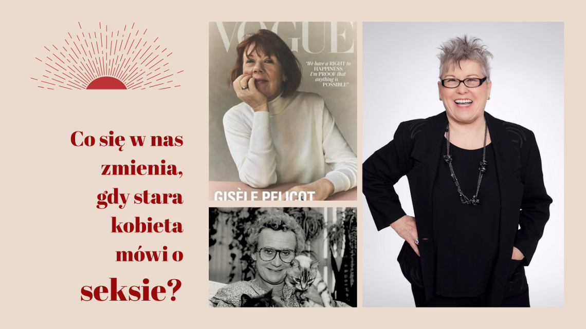 Stara kobieta mówi o seksie