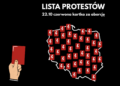 Czerwona kartka za aborcję. 22 października w całej Polsce